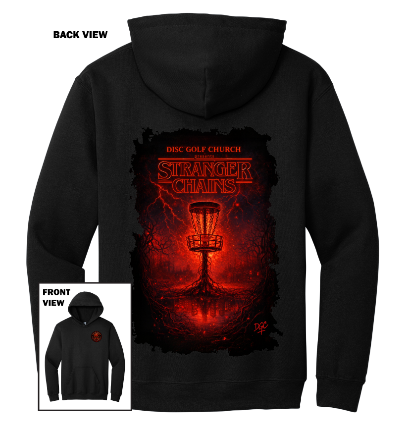 Stranger Chains Disc Golf Church (DGC) Hoodie