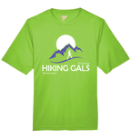 Hiking Gals Short Sleeve Unisex Performance Shirt
