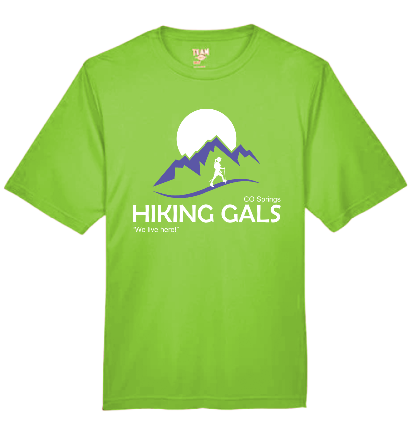 Hiking Gals Short Sleeve Unisex Performance Shirt
