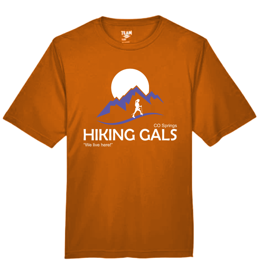 Hiking Gals Short Sleeve Unisex Performance Shirt