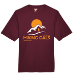 Hiking Gals Short Sleeve Unisex Performance Shirt