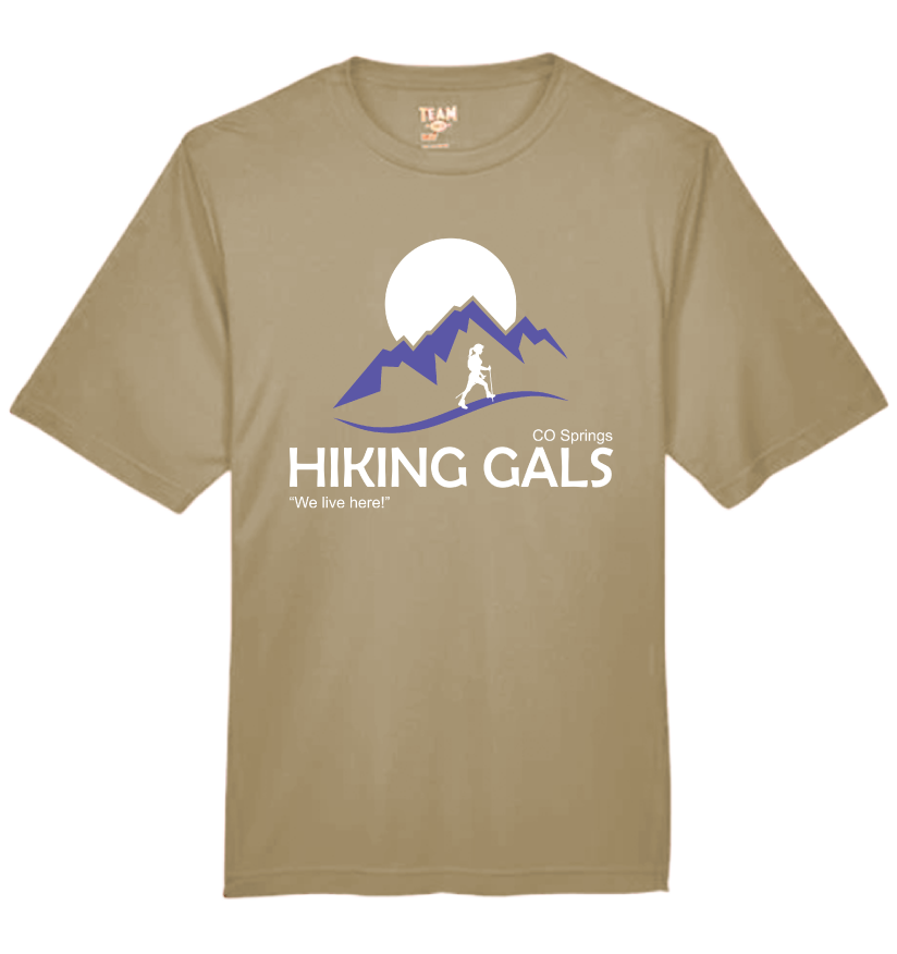 Hiking Gals Short Sleeve Unisex Performance Shirt