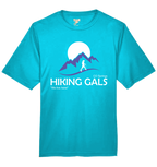 Hiking Gals Short Sleeve Unisex Performance Shirt
