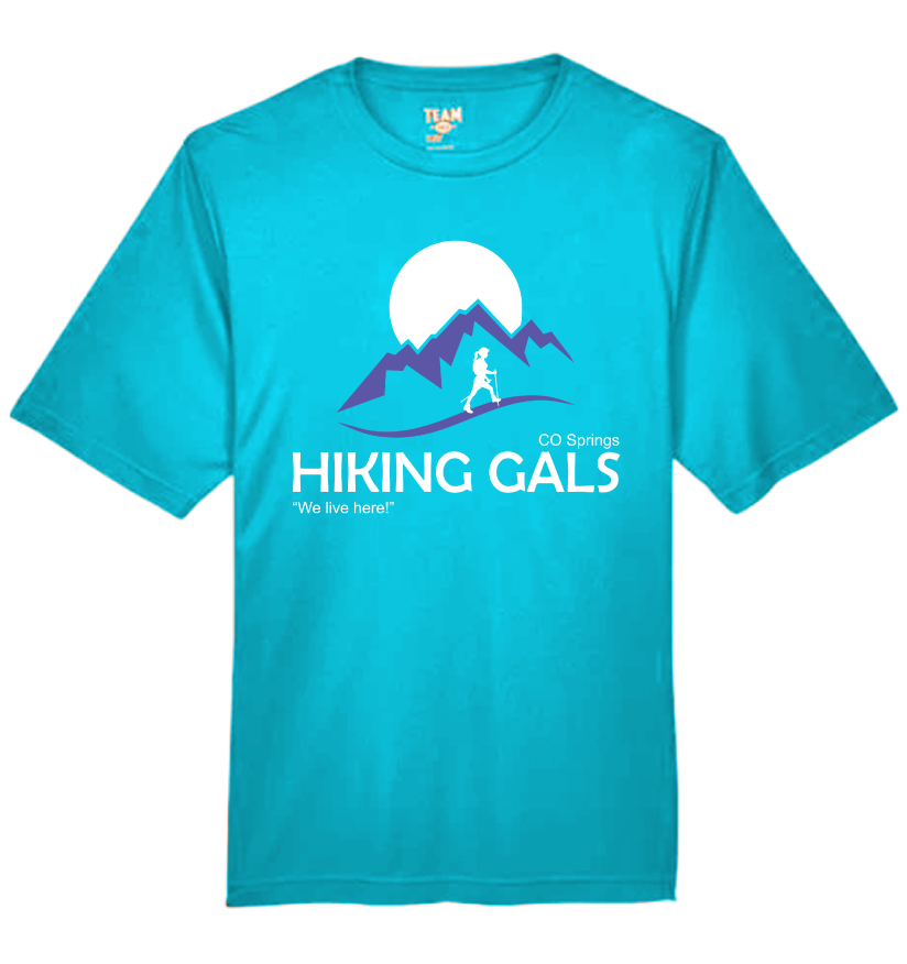Hiking Gals Short Sleeve Unisex Performance Shirt