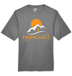 Hiking Gals Short Sleeve Unisex Performance Shirt