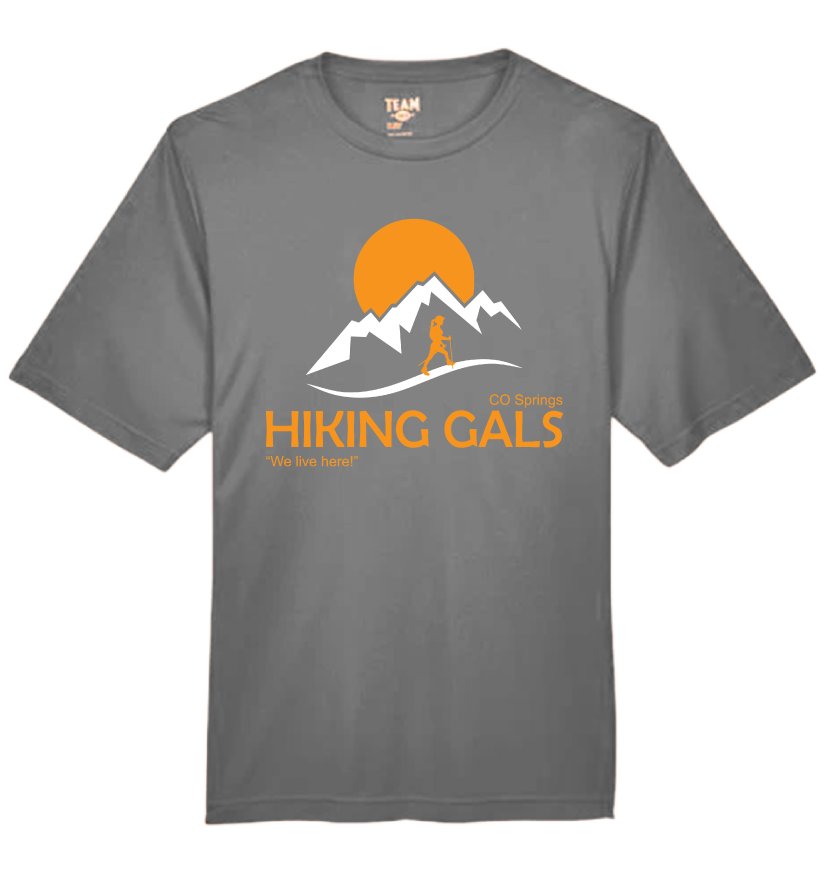 Hiking Gals Short Sleeve Unisex Performance Shirt