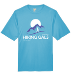 Hiking Gals Short Sleeve Unisex Performance Shirt