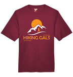 Hiking Gals Short Sleeve Unisex Performance Shirt