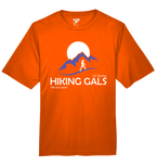 Hiking Gals Short Sleeve Unisex Performance Shirt