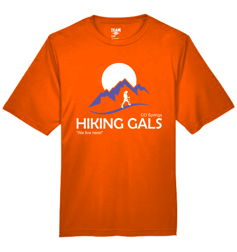 Hiking Gals Short Sleeve Unisex Performance Shirt