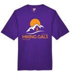 Hiking Gals Short Sleeve Unisex Performance Shirt