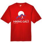 Hiking Gals Short Sleeve Unisex Performance Shirt