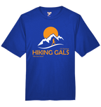 Hiking Gals Short Sleeve Unisex Performance Shirt