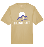 Hiking Gals Short Sleeve Unisex Performance Shirt